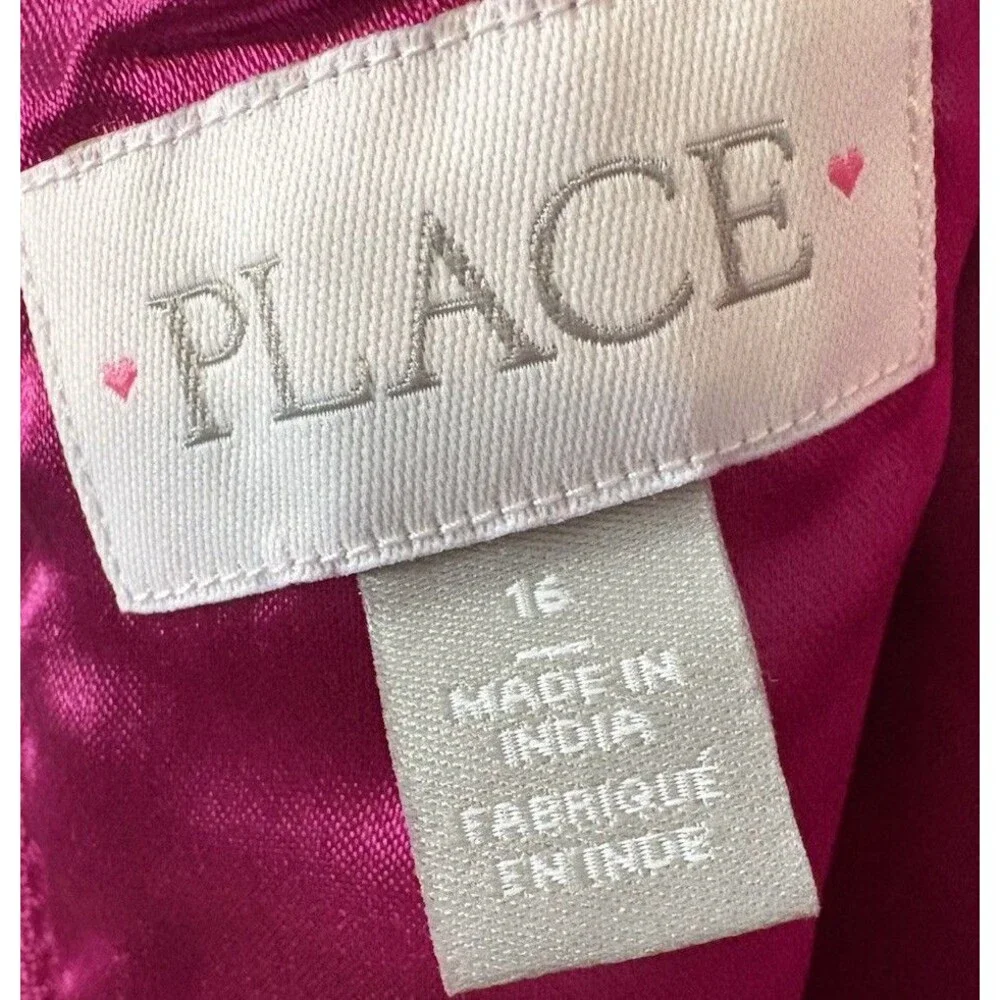 Girl’s The Children’s Place Dress, Size 16, Magenta